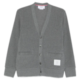 Grey cardigan,front view