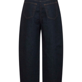 Blue jeans, back view