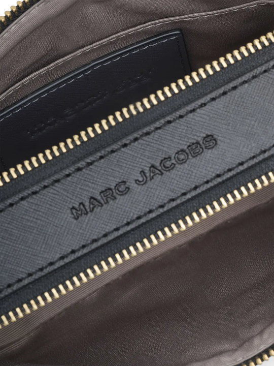 Close up of grey bags,showing texture of the leather fabric