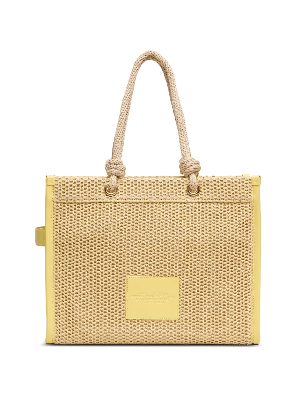 Yellow bag, front view