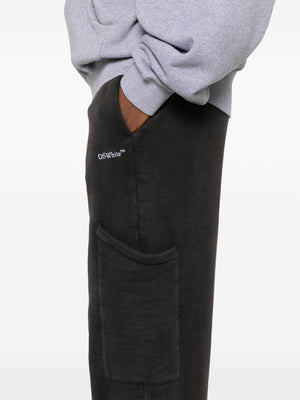 OFF WHITE - Women Bookish New Cargo Sweatpant