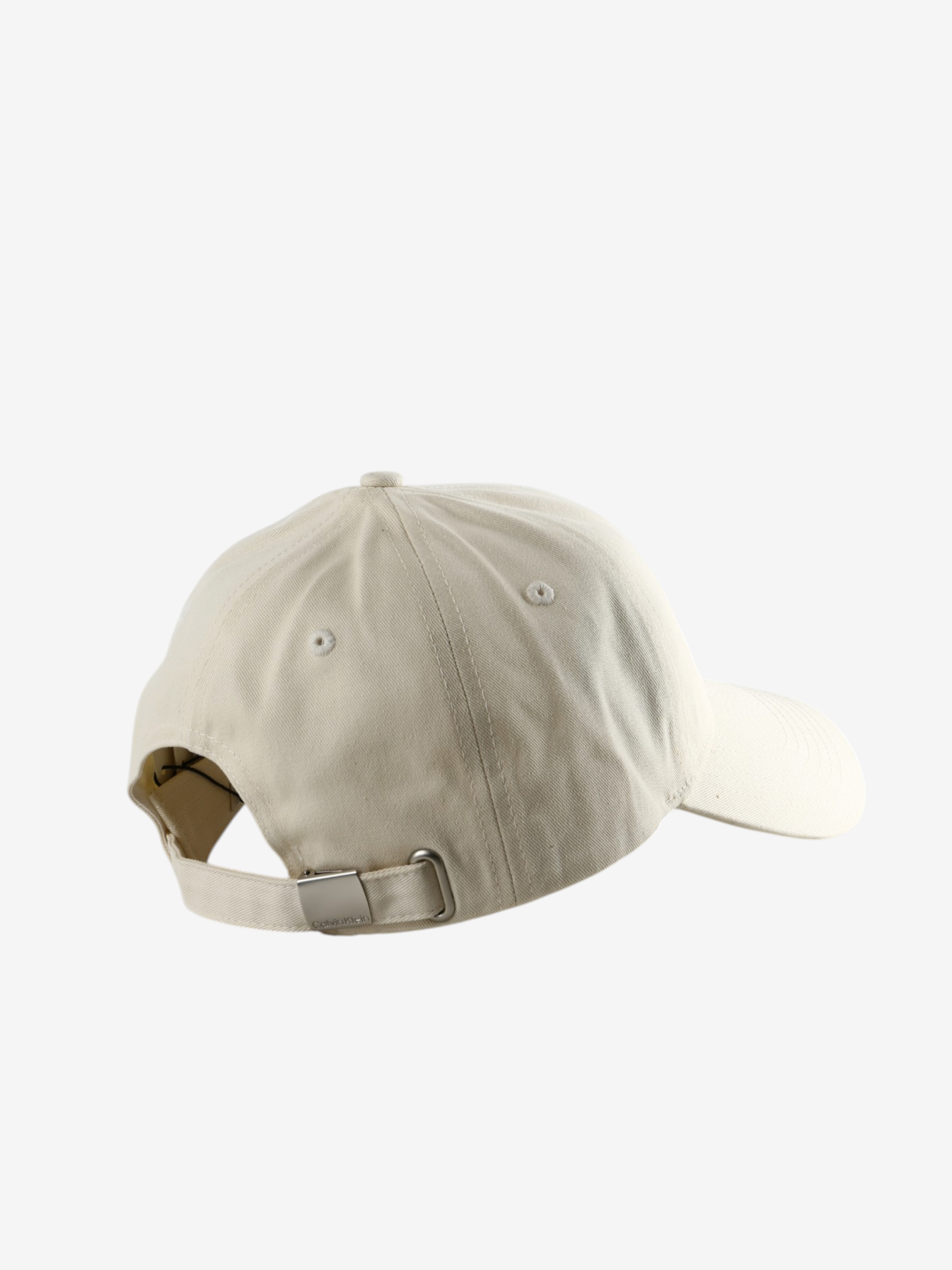 Tan hat, back view