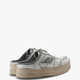 White shoes, side view