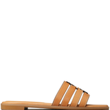 Brown shoes, front view