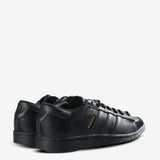 Black sneakers, back view