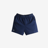 Navy shorts, front view