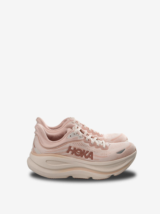 Pink sneakers,front view