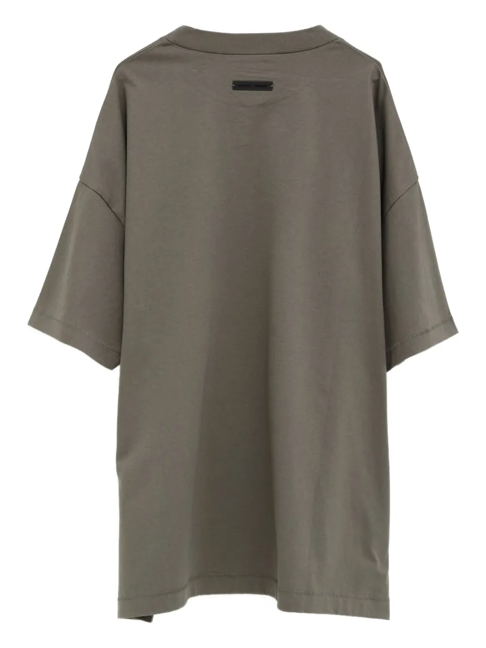 Grey t-shirt,back view