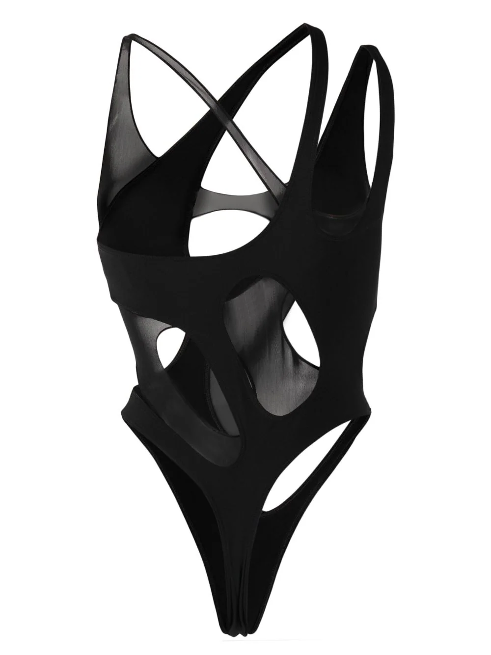 black top，front view