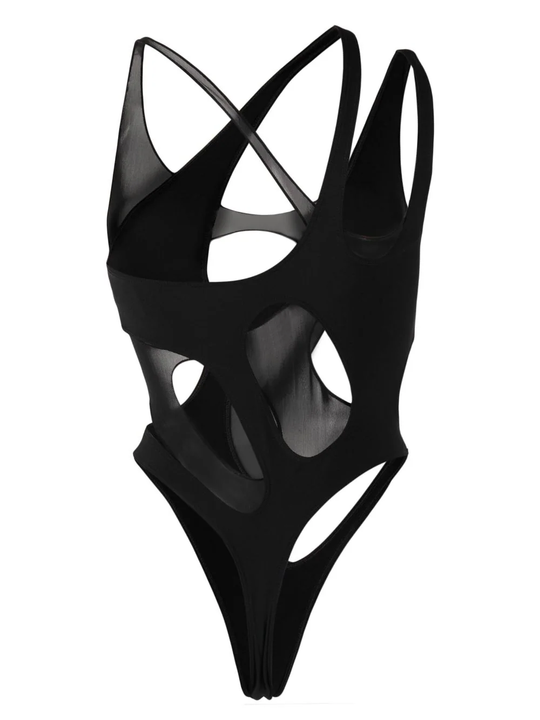 black top，front view