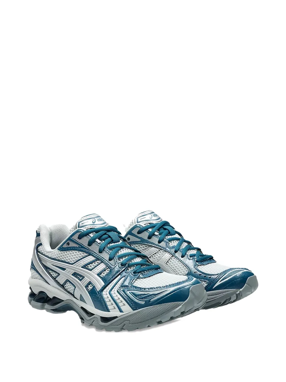 Grey sneakers, side view