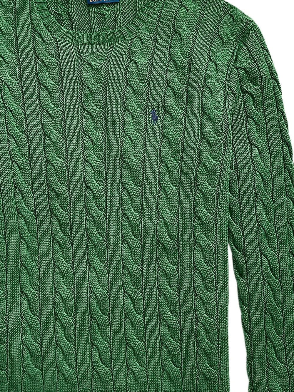 POLO RALPH LAUREN - Men Long Sleeve Cotton Cable Knit