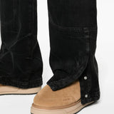 Black jeans, front view