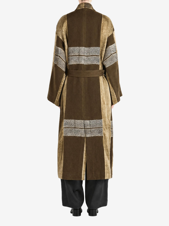 Brown jacket, front view