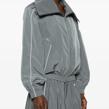 BALENCIAGA - Women High Collar Tracksuit Jacket