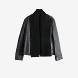 Black jacket, front view