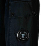 Black hoodie, front view