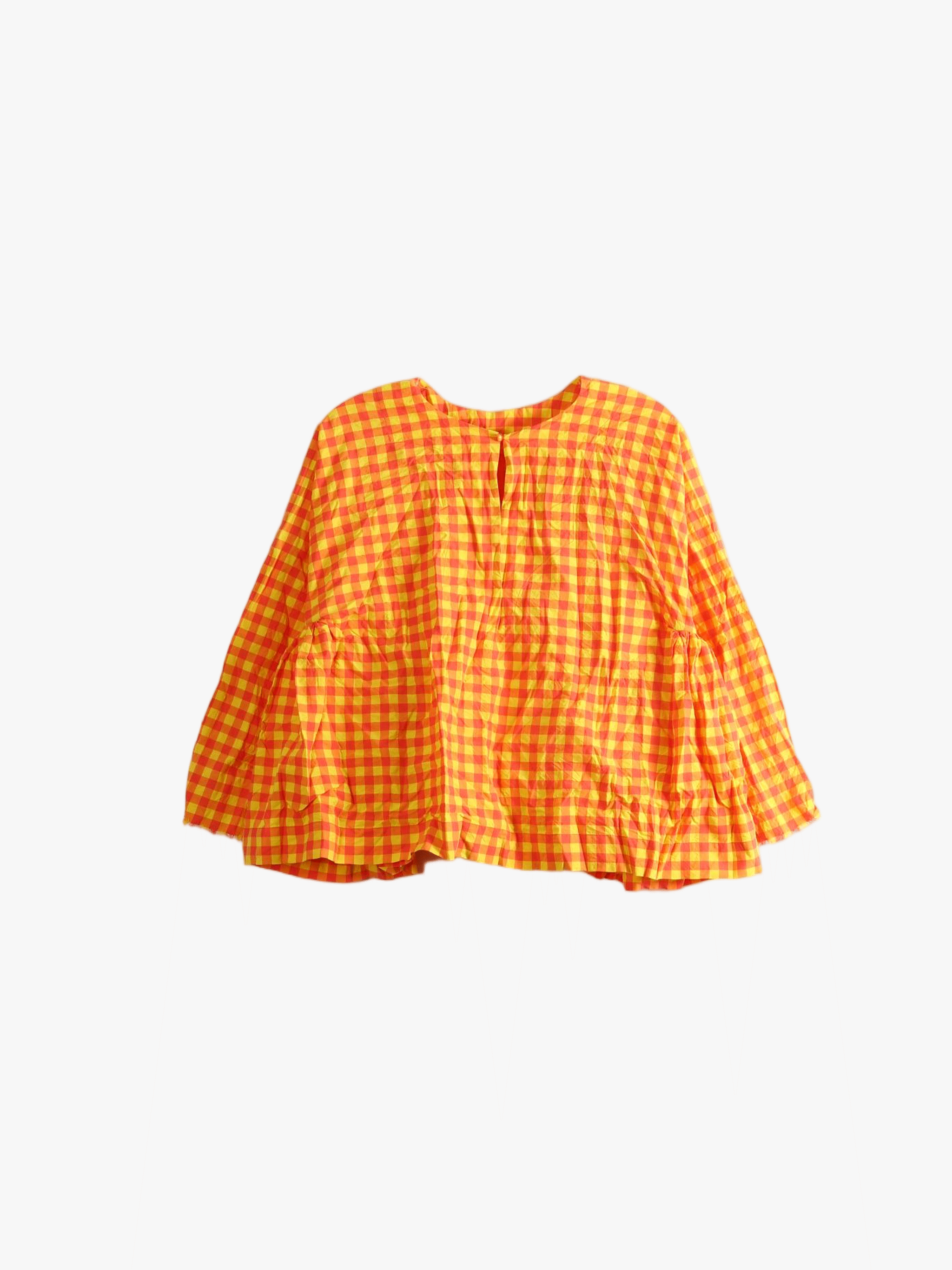Orange shirt, front view