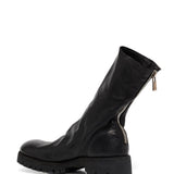 GUIDI - Unisex 788V  Soft Horse Leather Back Front Zip Boots Vibram Sole