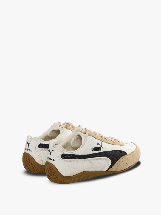 White sneaker, back view