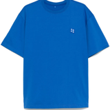 Blue T-shirt, front view.