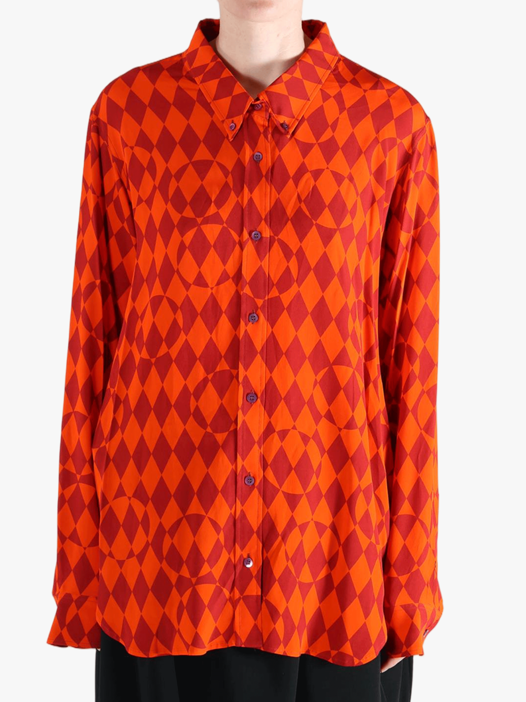 Red shirt, front view