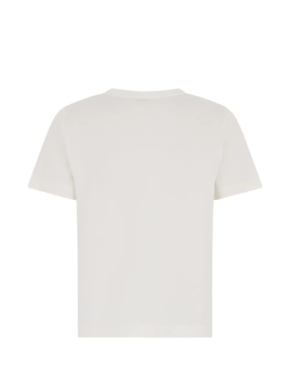 White t-shirt, front view