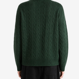 POLO RALPH LAUREN - Men Long Sleeve Cable Knit 1/4 Zip Pullover Sweater