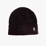 Purple hat, front view