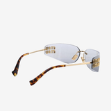 Grey eyewear, front view