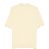 Yellow T-shirts, back view