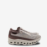 Brown sneakers, front view