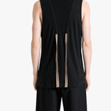 Black top, full body view