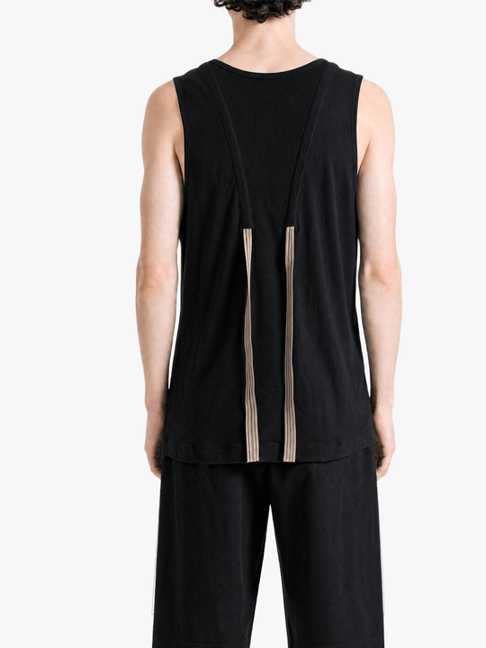 Black top, full body view