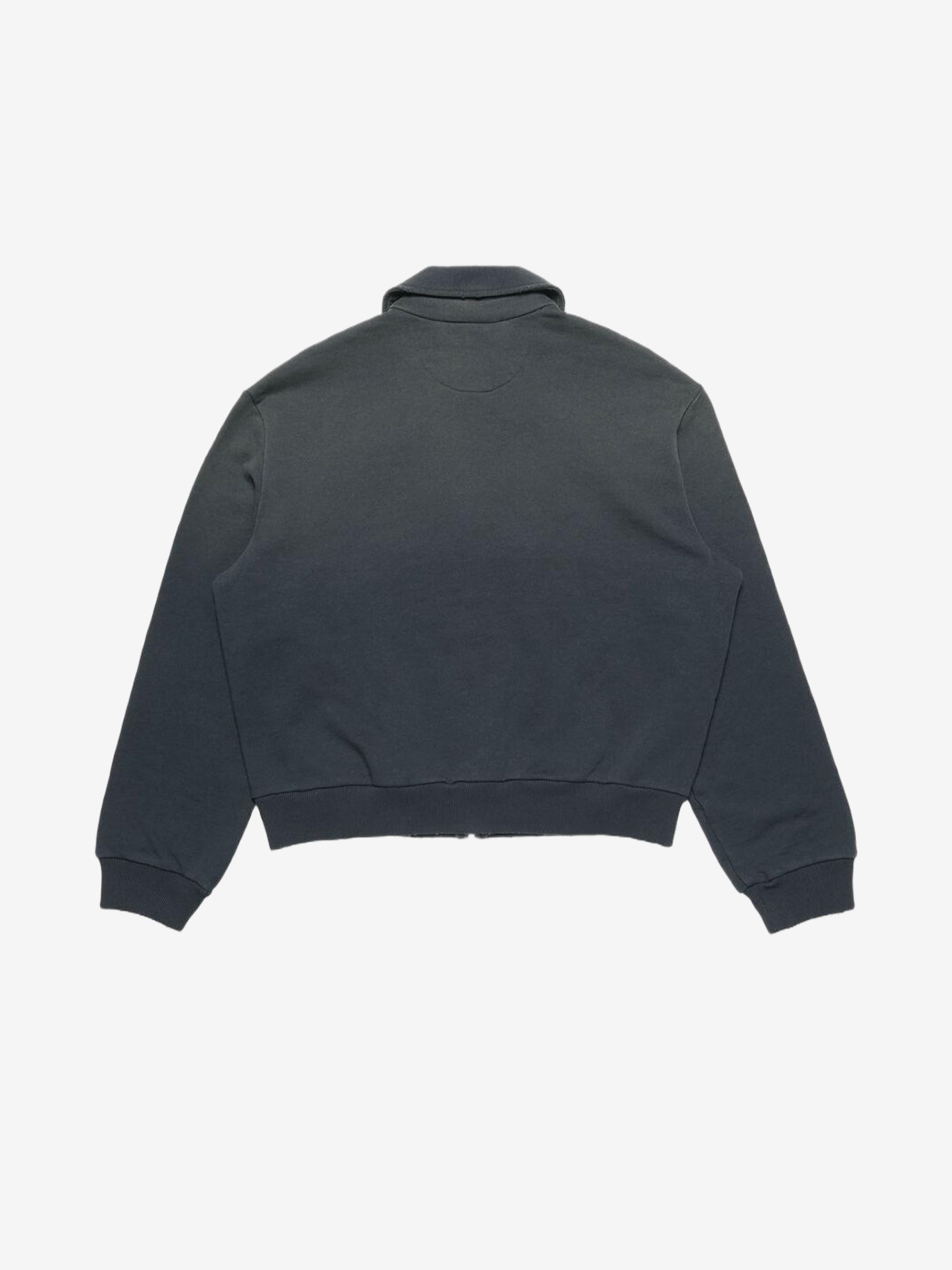 Black hoodie, back view