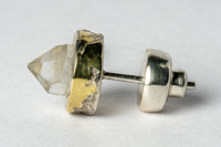 PARTS OF FOUR Stud Earring (Fuse, 9mm, Herkimer Spike, PA18K+HER)