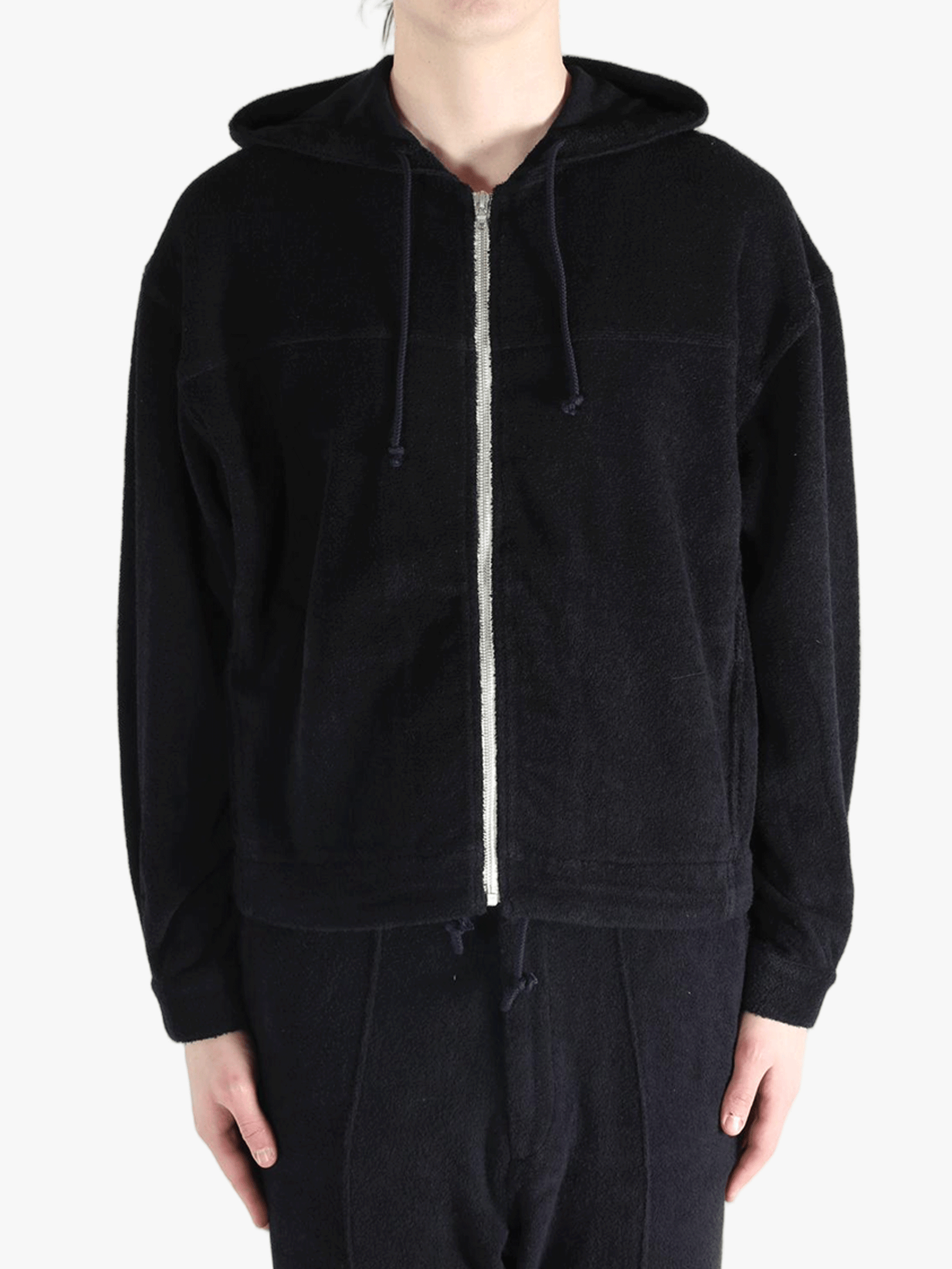 AURALEE - Men Cotton Nylon Pile Zip Parka – Atelier New York