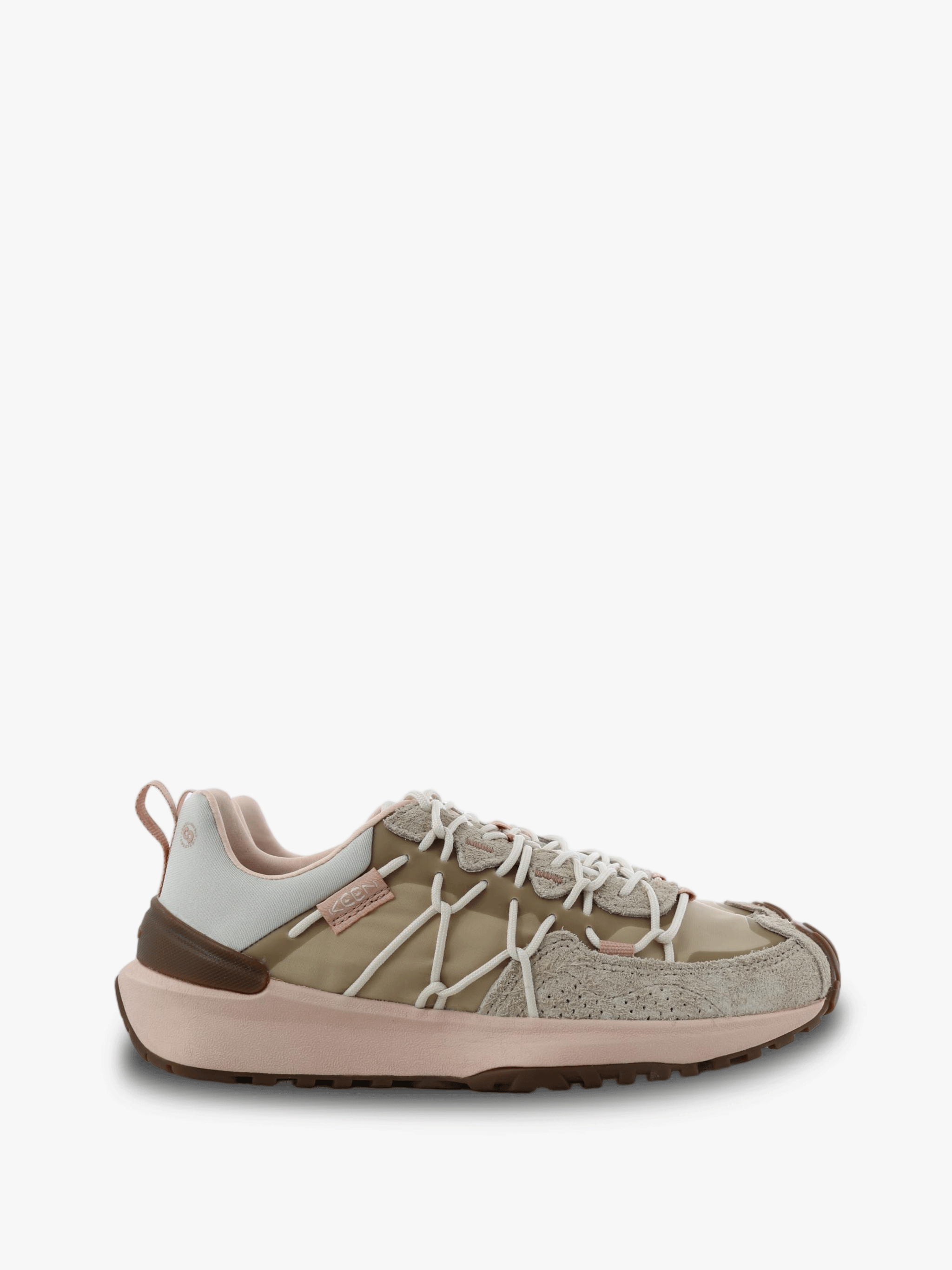Tan shoes, front view