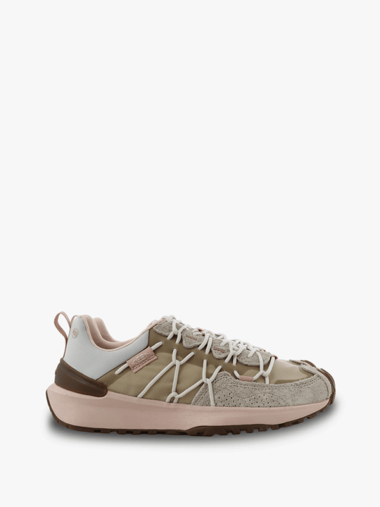Tan shoes, front view