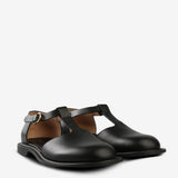 Black shoes,  side view