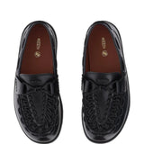 Black shoes, front view