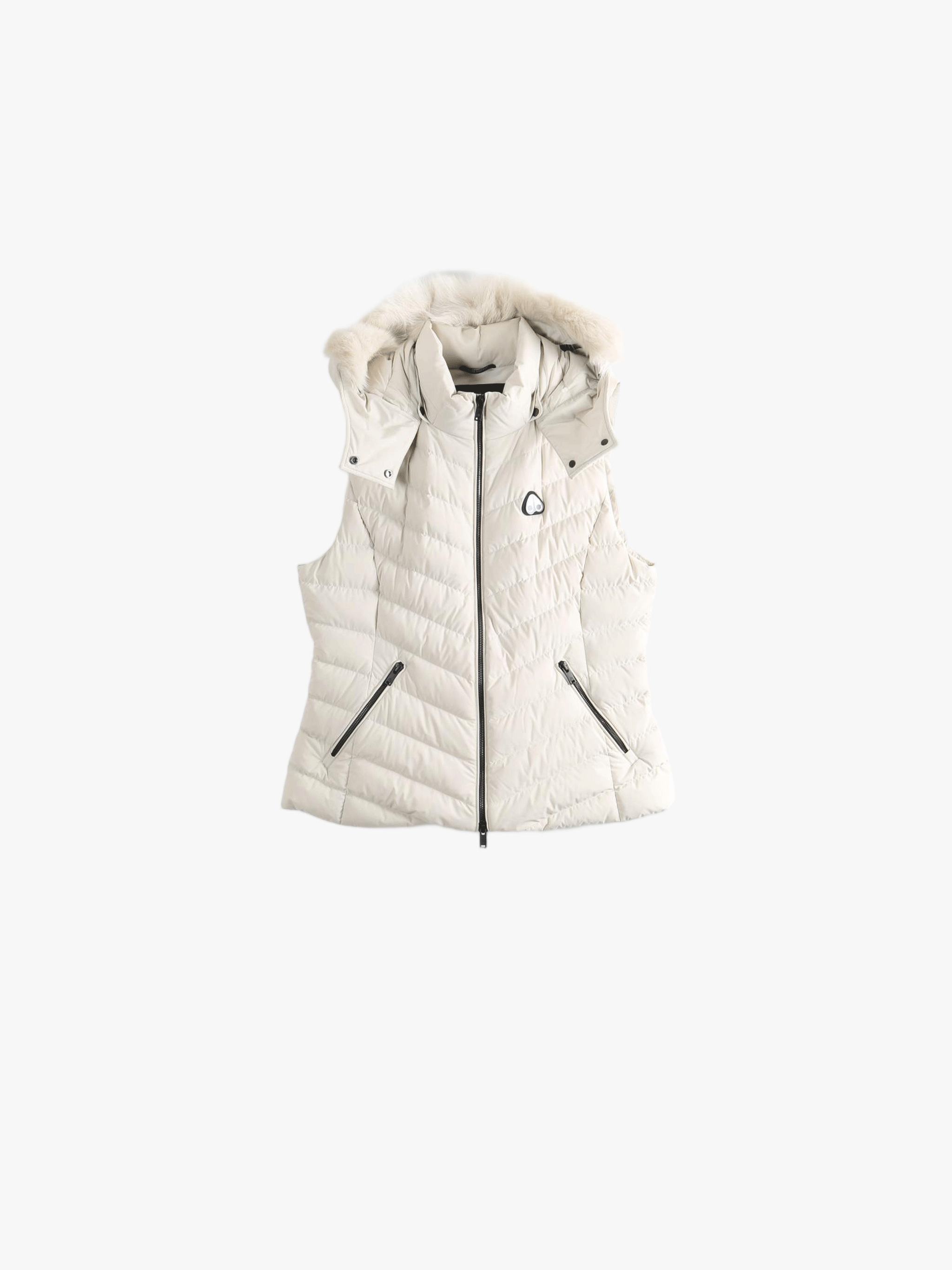 Tan jacket, front view