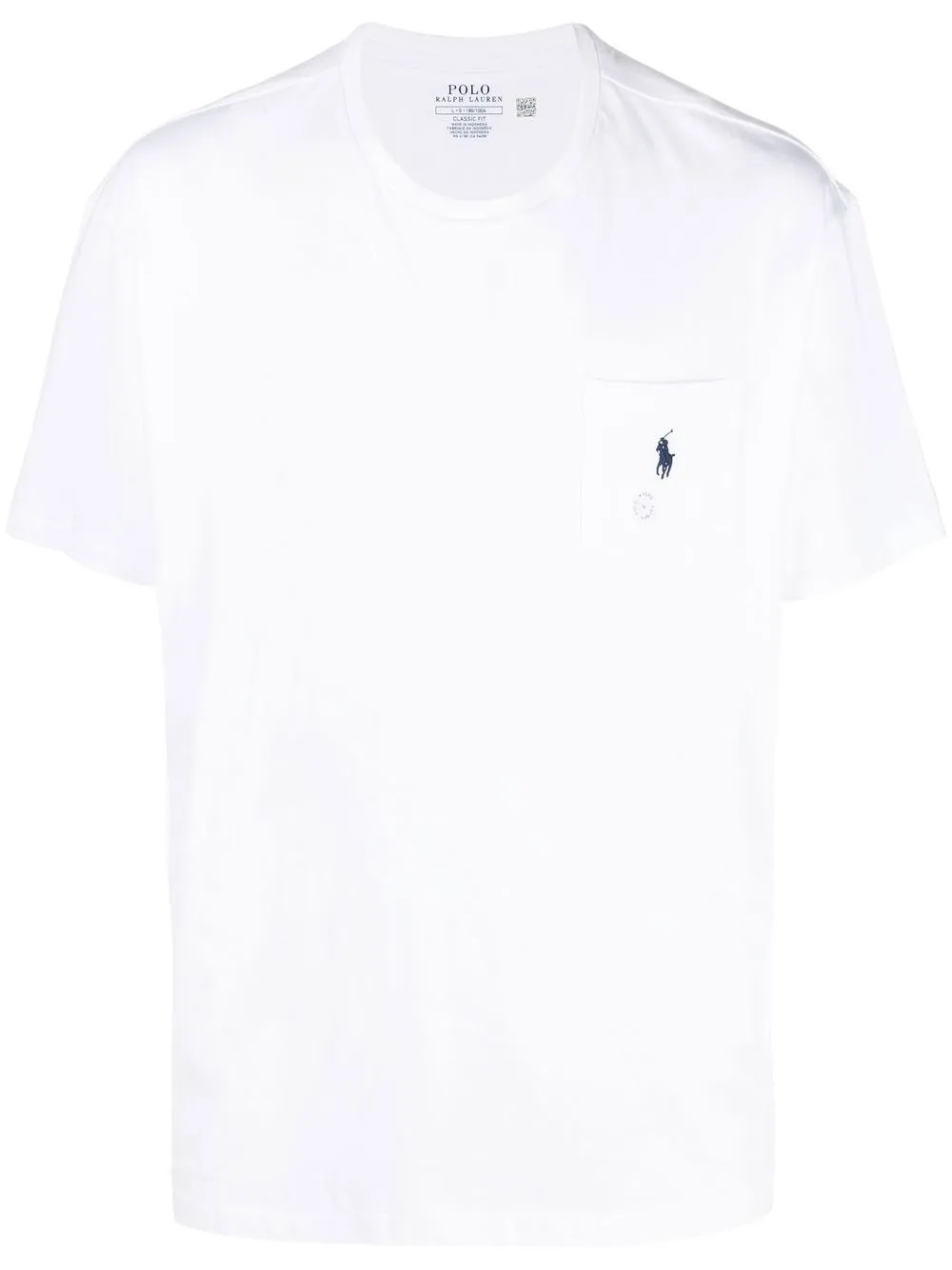 White T-shirt, front view