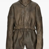 RICK OWENS - Women Collared Mac Bomber