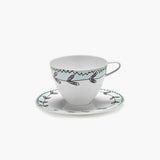 White cup, side view