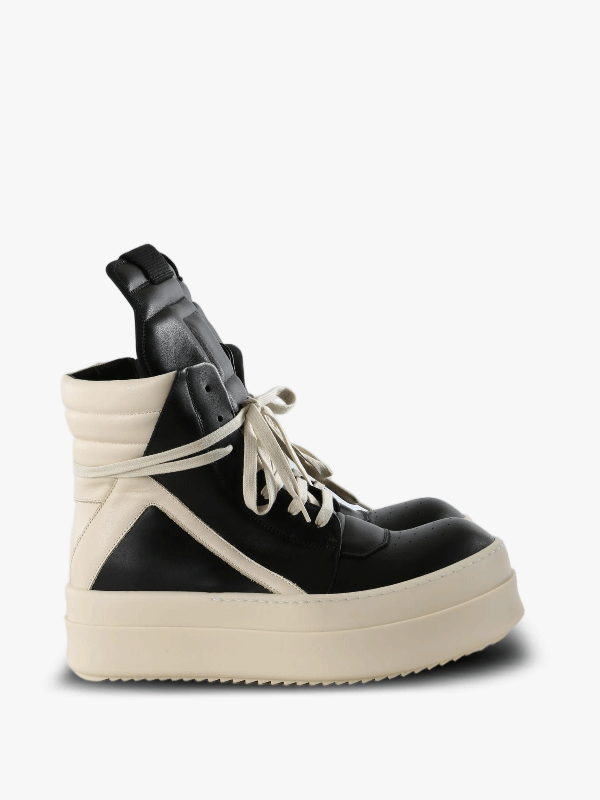 Black shoes, side view