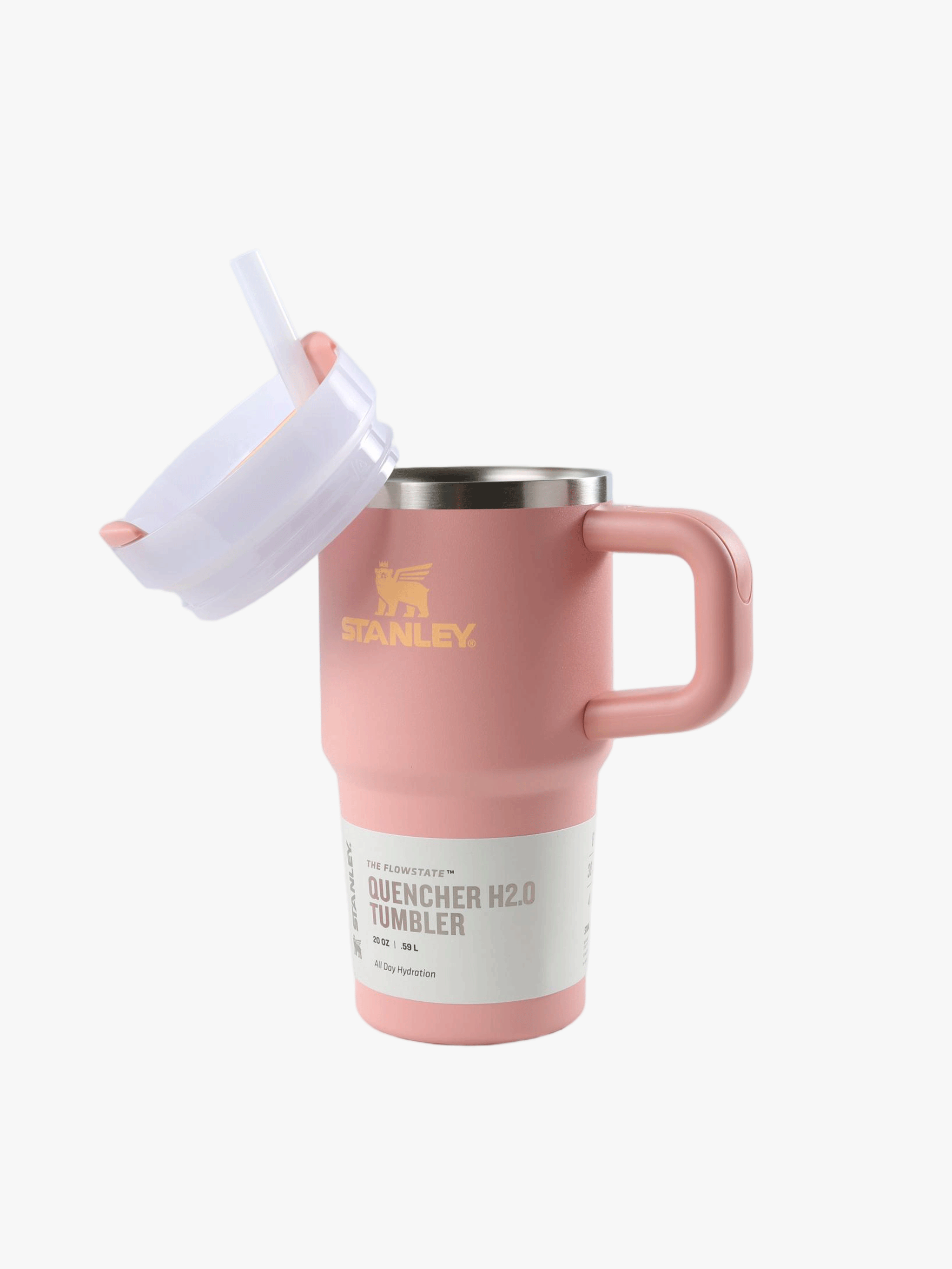 Pink product, front view