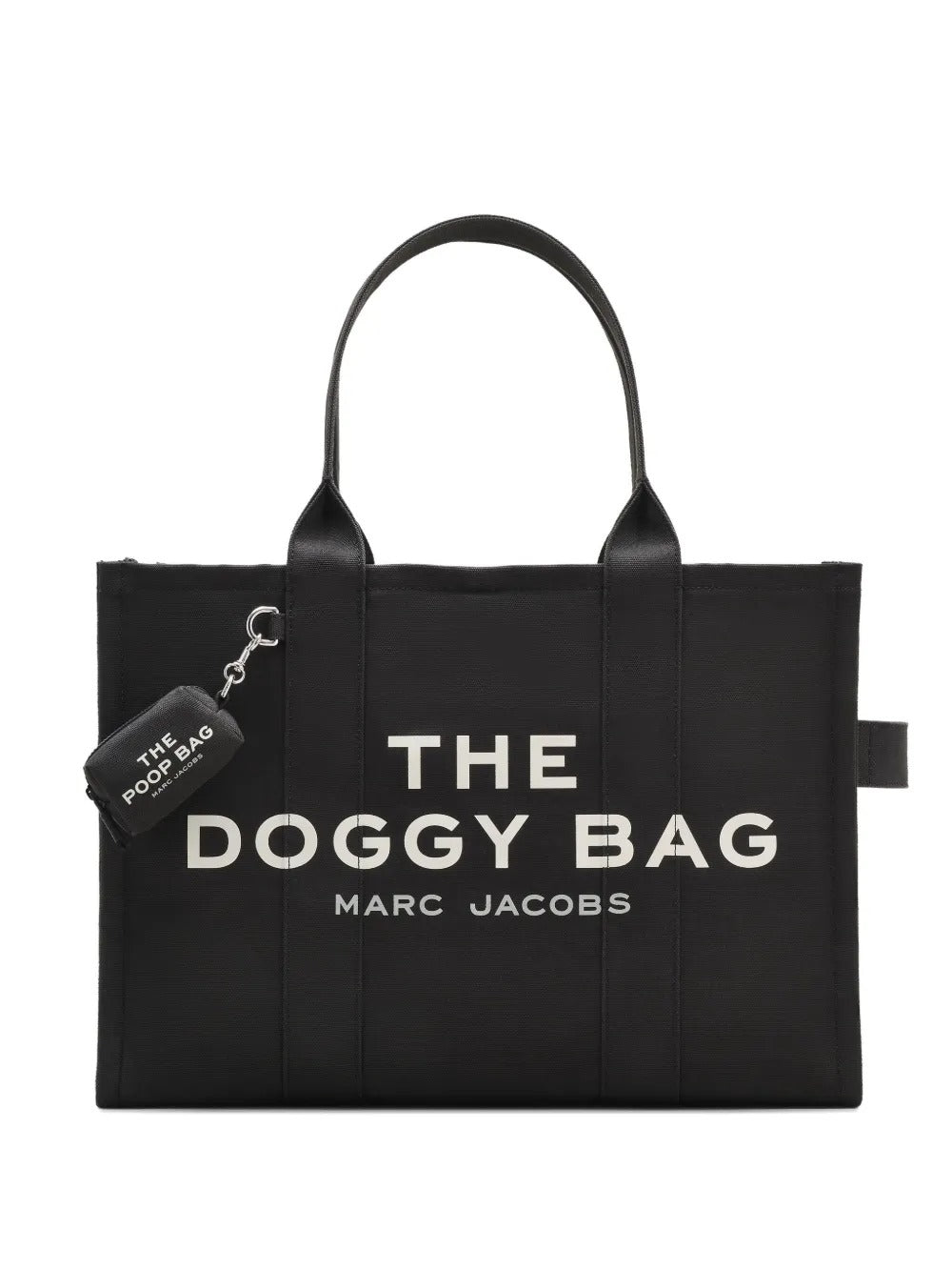 Black bags, front view