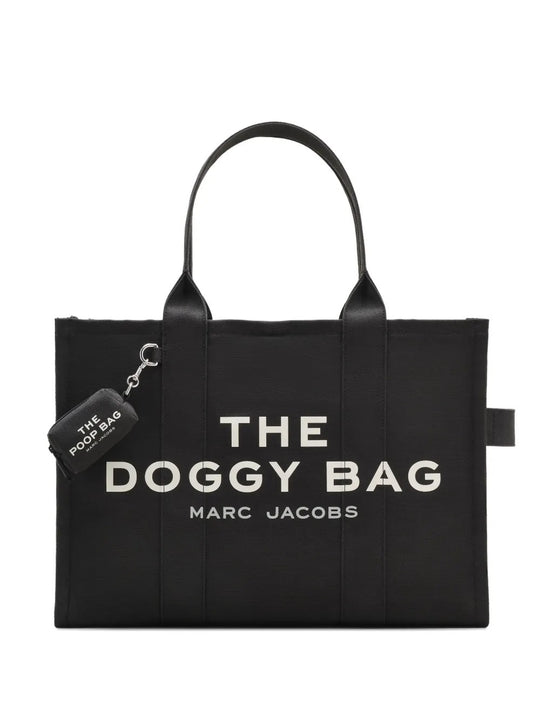 Black bags, front view