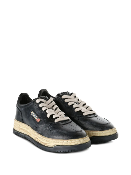 Black shoes, side view